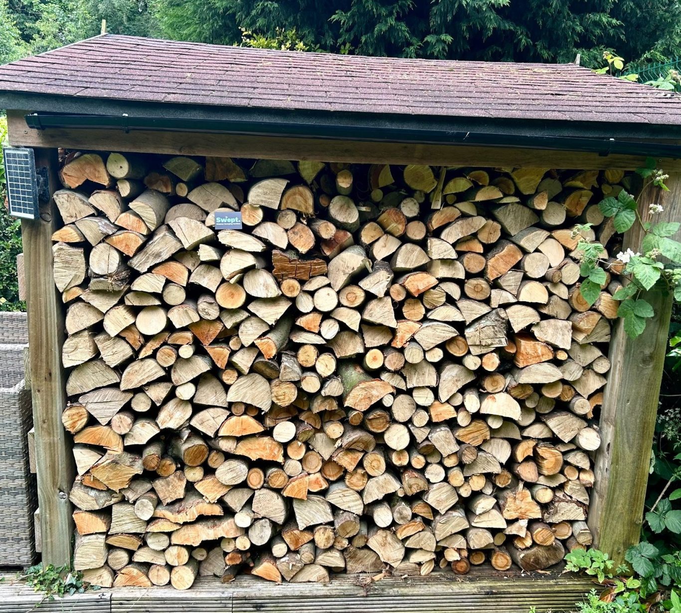 What does your log stack say about you swept Huddersfield