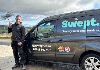 Swept. Huddersfield Chimney Sweep
