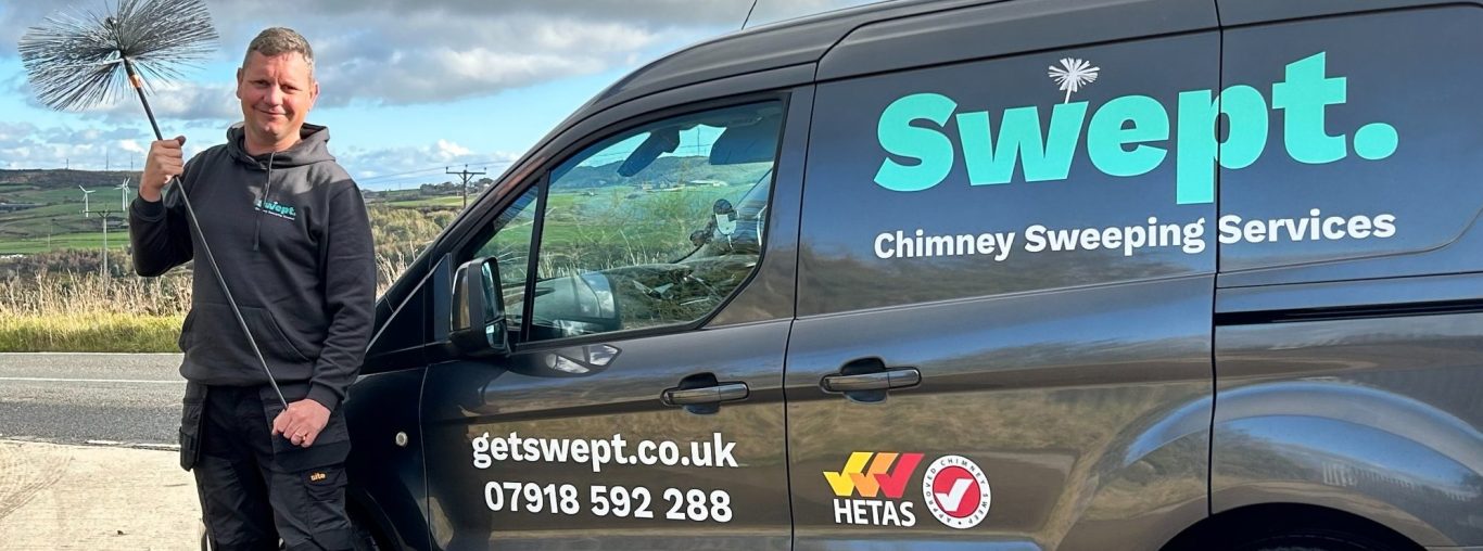 Chimney Sweep by van